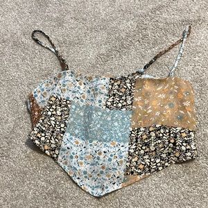 patterned bandana type shirt